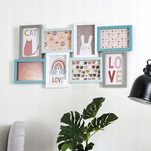 cumpără Ramă Album foto Holland 26555 коллаж 8фото (10x15cm), МДФ în Chișinău 