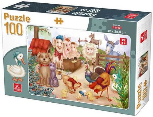 cumpără Puzzle Trefl 076502 Animale de circ, 100elem în Chișinău 
