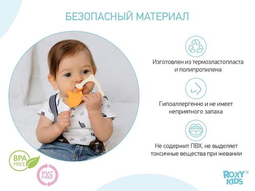 cumpără Iinel dentiție Roxy Kids RBT20031 FOX, бежевый în Chișinău 