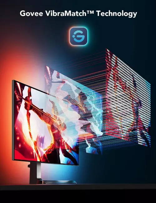 купить Лента LED Govee Monitor Light Strip RGB Gaming Light Strip G1 (27”-34”) Razer chroma sync (H6609312) в Кишинёве 