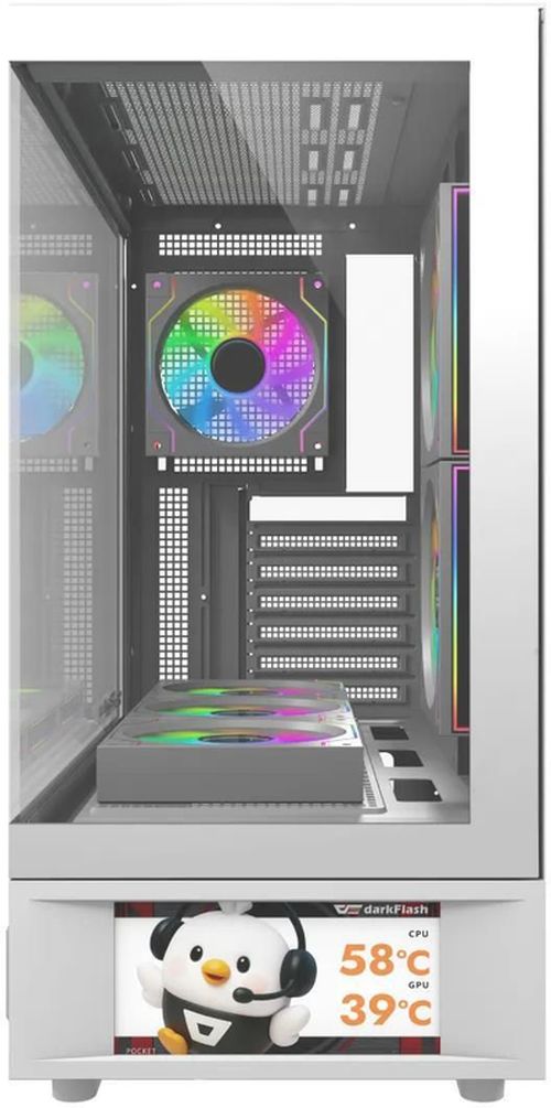 купить Корпус для ПК darkFlash DS950V, White в Кишинёве 