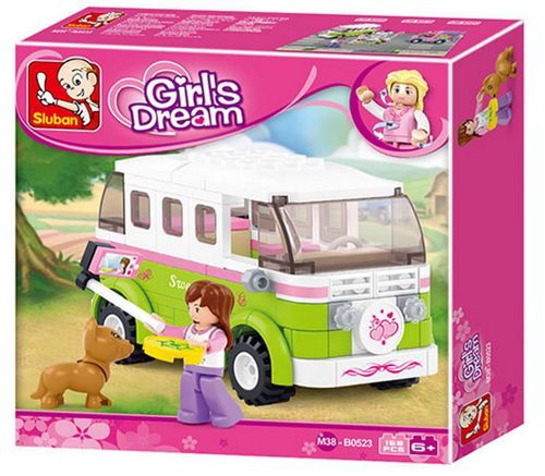 cumpără Set de construcție Sluban B0523 GIRLS DREAM TOURING WAGON în Chișinău 