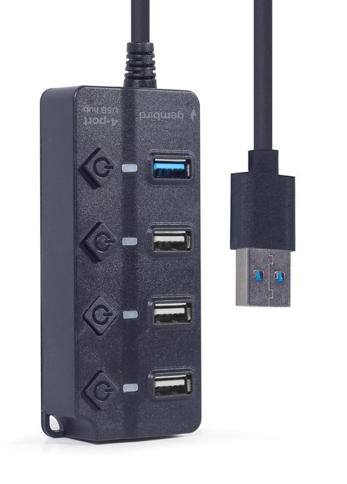cumpără Adaptor de rețea USB Gembird UHB-U3P1U2P3P-01 în Chișinău 