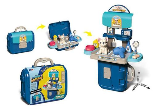 cumpără Complex de joacă pentru copii Optmarket 202016993 Ветеринарная клиника 3в1 синяя în Chișinău 