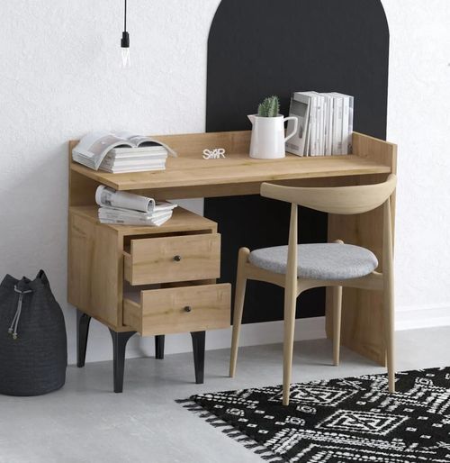 купить Офисный стол Trendy Puuk-Dec0087, Stejar, 100x80x45cm в Кишинёве 