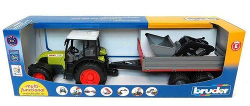 купить Машина Bruder 2112 Tractor cu remorca si incarcator, 42264 в Кишинёве 
