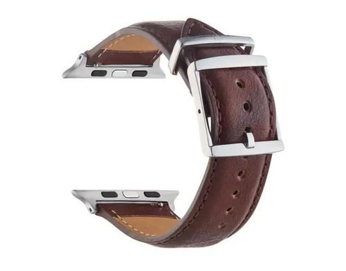cumpără Curea VPG Leader Series Real Leather iWatch Strap 42/44/45mm Brown în Chișinău 