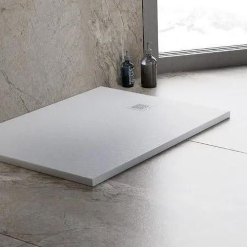 купить Душевой поддон New Trendy Tray Mori white Rectangular 100x80x3 mm B-0432 в Кишинёве 