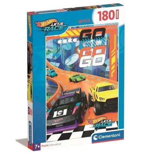 cumpără Puzzle Clementoni Puzzle 180 SUPER Hot Wheels (29789) în Chișinău 