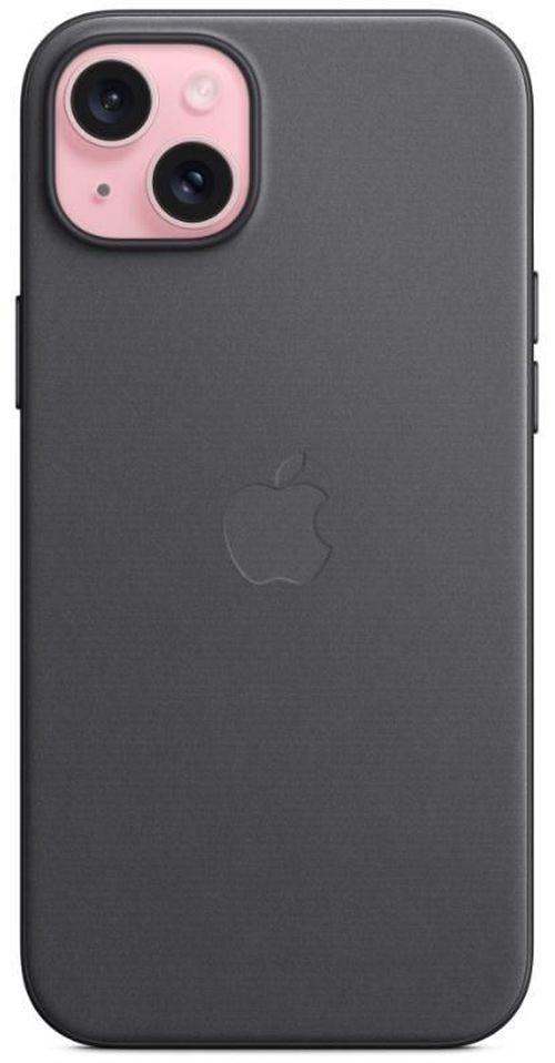 cumpără Husă pentru smartphone Apple iPhone 15 Plus FineWoven MagSafe Black MT423 în Chișinău 
