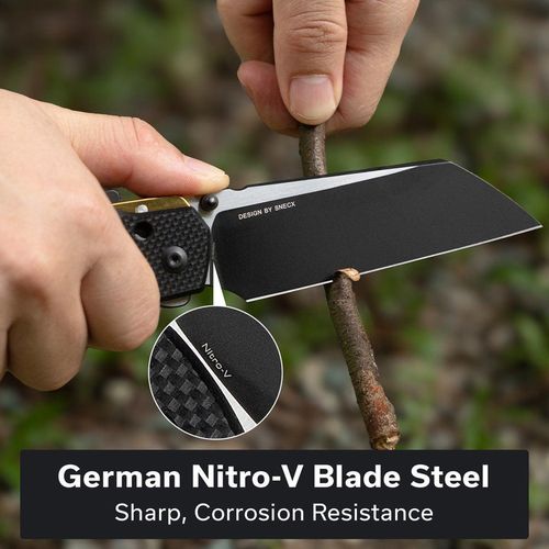купить Нож походный Civivi FG C24052-1 Buster, lamă Nitro-V, G10, Superlock в Кишинёве 