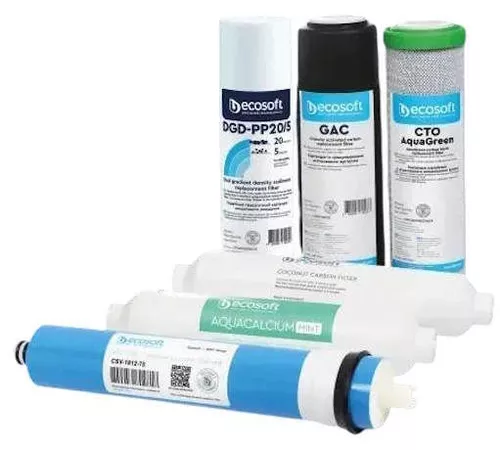 купить Картридж для проточных фильтров Ecosoft 47EK0617 Set cartușe p/u Pure Aquacalcium cu membrana в Кишинёве 