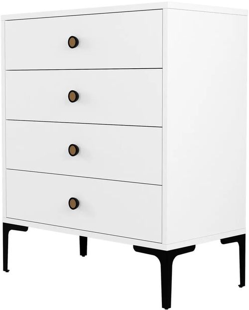 купить Комод Trendy Lizbon 542-Alb 76x90x40cm (GTR001662) в Кишинёве 