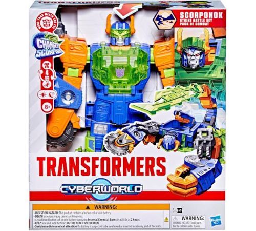 cumpără Robot Hasbro G1659 Transformer Cyberworld Figure Scorponok Strike Battle, 35cm în Chișinău 