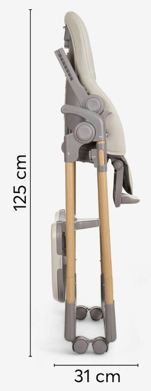 купить Стульчик для кормления Kikka Boo 31004010183 Обеденный стул цвета оливковой мяты в Кишинёве 