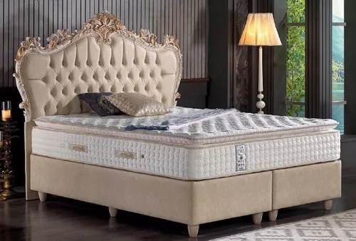 cumpără Pat Dizayno Home Majesty Gold 180x200cm (strong kahve) (081522) în Chișinău 