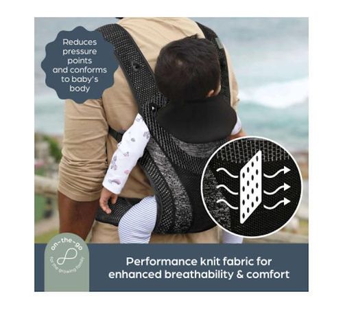 cumpără Marsupiu pentru copii Dreambaby L2459 Inspire Black, Рюкзак-переноска în Chișinău 
