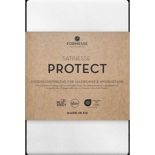 купить Постельное белье Formesse 640-69-1000 Satinesse Protect Kissenbezug 60x70cm White в Кишинёве 