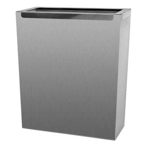 cumpără Coș de gunoi Bisk 00390 de perete dreptunghiular fara capac 35L SAT/NICK în Chișinău 