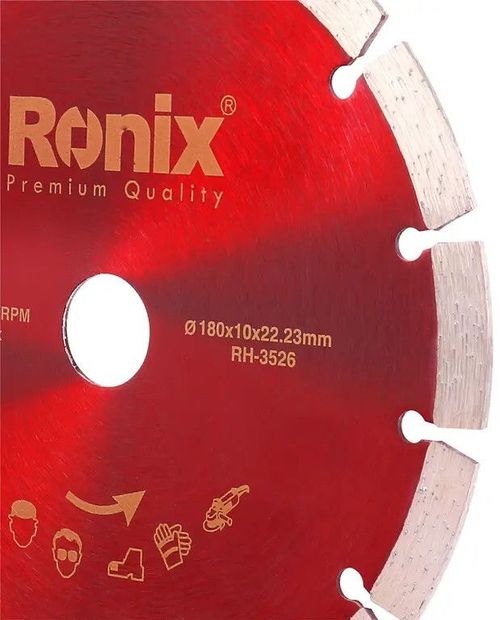cumpără Disc de tăiere Ronix RH-3526 180 Disc diamantat tăiere uscată în Chișinău 