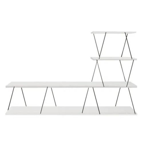 cumpără Comodă TV Trendy Ilgaz, Alb 150x93x30cm în Chișinău 