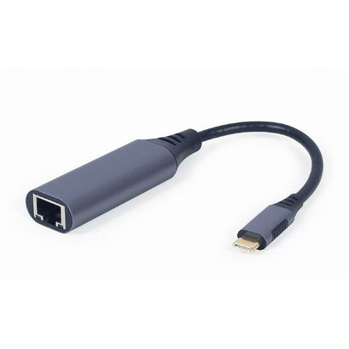 cumpără Gembird A-USB3C-LAN-01, USB type-C Gigabit network adapter, Space Grey în Chișinău 
