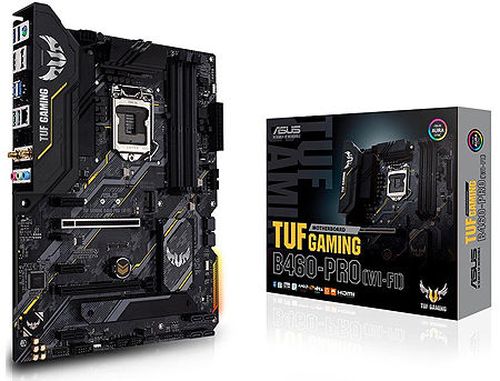 cumpără Placa de baza ASUS TUF GAMING B460-PRO (WI-FI) Intel B460, LGA1200, Dual DDR4 2933MHz, 2xPCI-E 3.0x16, DP 1.4/HDMI 1.4b, AMD 2-Way CrossFireX, Intel Wi-Fi 6 802.11ax, USB3.2, SATA RAID 6Gb/s, 2 x M.2 x4 Socket, Intel Optane, SB 8-Ch., GigabitLAN, AURA Sync în Chișinău 