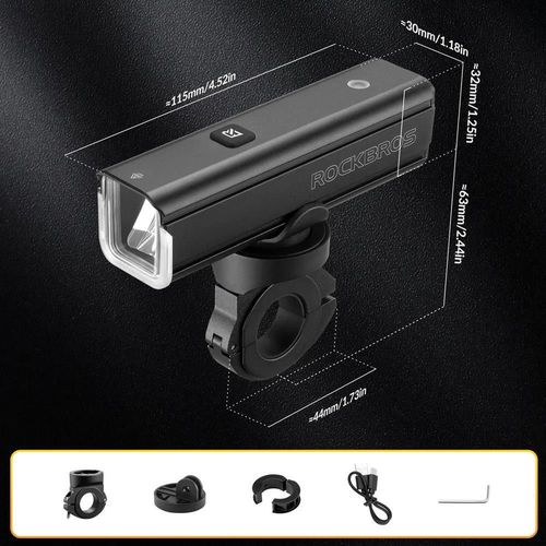купить Аксессуар для велосипеда Rockbros 24310008001 Lanterna frontala pentru bicicleta 1500LM в Кишинёве 