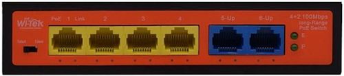 купить Switch/Коммутатор Wi-tek WI-PS205H (4PoE + 2Uplink) в Кишинёве 
