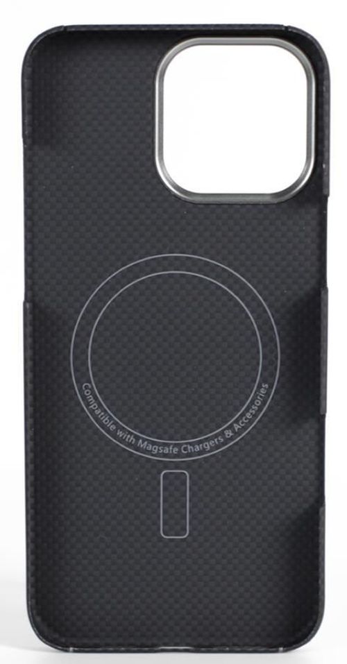 cumpără Husă pentru smartphone Vanta Carbon Ring Plain 600D Magsafe for iPhone 16, Plain Black în Chișinău 