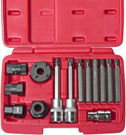 cumpără Set de unelte de mână JTC JTC-4738 для снятия шкивов генераторов (14 предм.) în Chișinău 