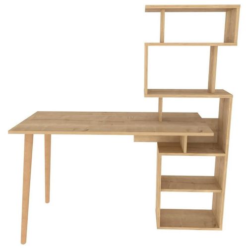 купить Офисный стол Trendy Vina, Stejar, 133x146x55cm в Кишинёве 