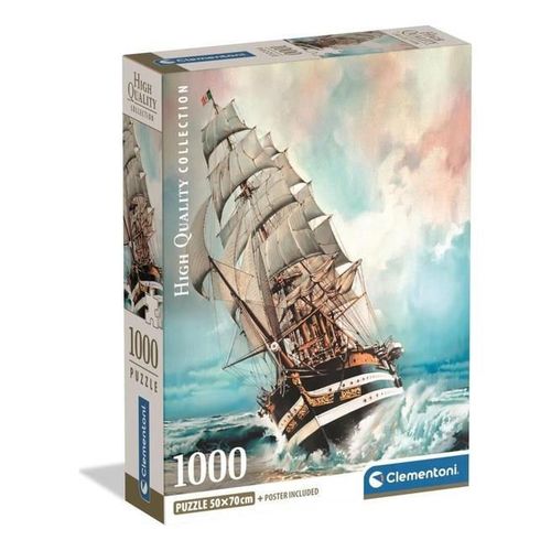 купить Пазл Clementoni Puzzle 1000 Amerigo Vespucci (39948) в Кишинёве 