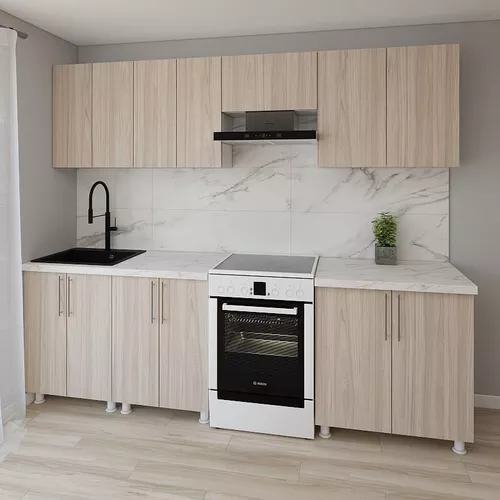 купить Мебель для кухни Smartex (30030) K1 260cm Stejar Deschis в Кишинёве 