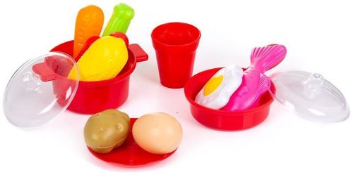 купить Игрушечная кухня и посуда Chipolino DIPK002419SK with light and sound, Faucet press to dispense water 72 в Кишинёве 