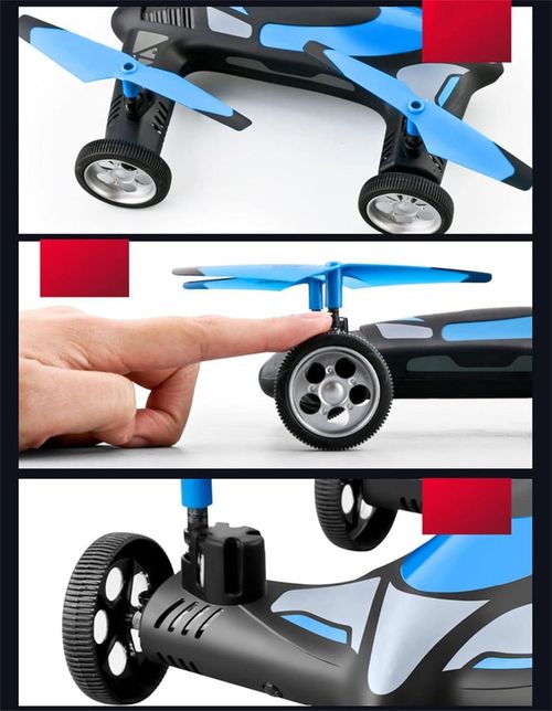 купить Радиоуправляемая игрушка New World 4D-V11 Drona cu T/C Falcon, albastra, 762125 в Кишинёве 