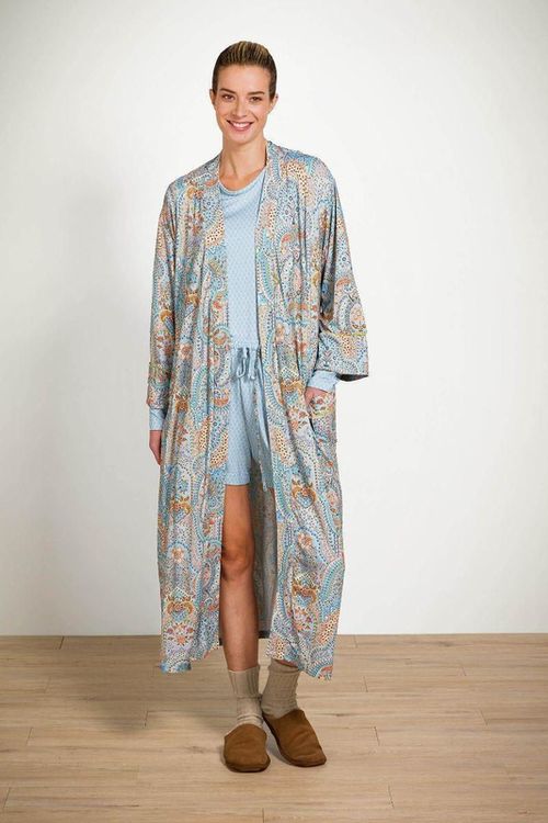 купить Домашний текстиль Pip Studio 51.510.908 Noa Kimono Jabali Blue L Blue в Кишинёве 