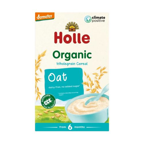 Безмолочная овсяная кашка Holle Organic (6+ мес) 250 г 