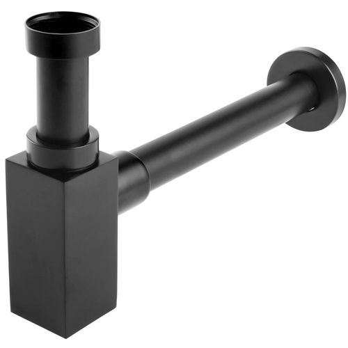 cumpără Sifon pentru chiuvetă bucătărie Ferro S280-BL 1 1/4"x32mm Black în Chișinău 