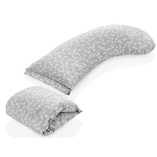 cumpără Pernă pentru gravide și mame care alăptează BabyJem 737 Multifuncțională cu suport detașabil pentru cap Gri în Chișinău 