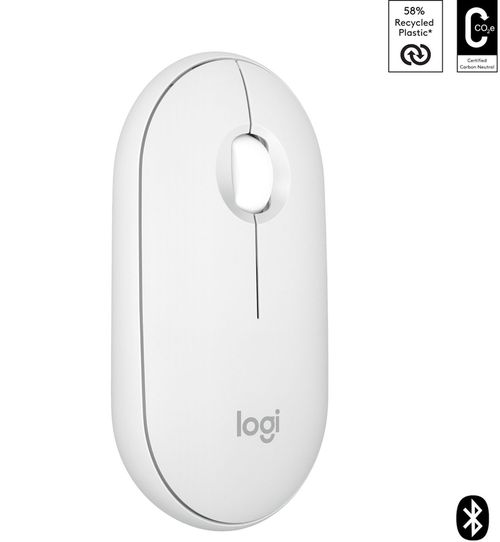 купить Мышь Logitech Pebble 2 M350s White в Кишинёве 