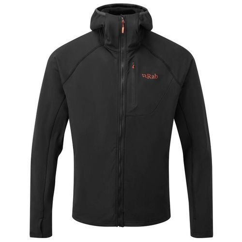 cumpără Îmbrăcăminte sport Rab Jacheta barbati Superflux Hoody Blac Beluga XXL (QFE-89-BL-XXL) în Chișinău 