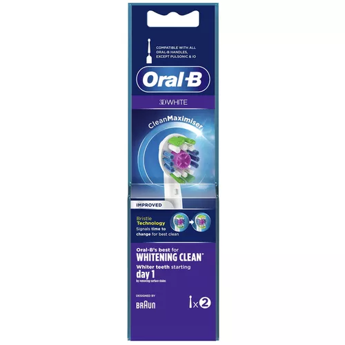 купить Сменная насадка для электрических зубных щеток Oral-B 6698 3D White в Кишинёве 