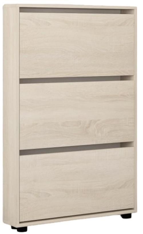 cumpără Raft pentru încălțăminte Mobildor-Lux Leo Slim 50x16x125H cm Sonoma în Chișinău 