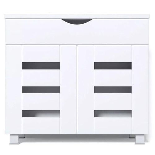купить Полка для обуви Fabrik Home №12 Банкетка-обувница белый ясень в Кишинёве 