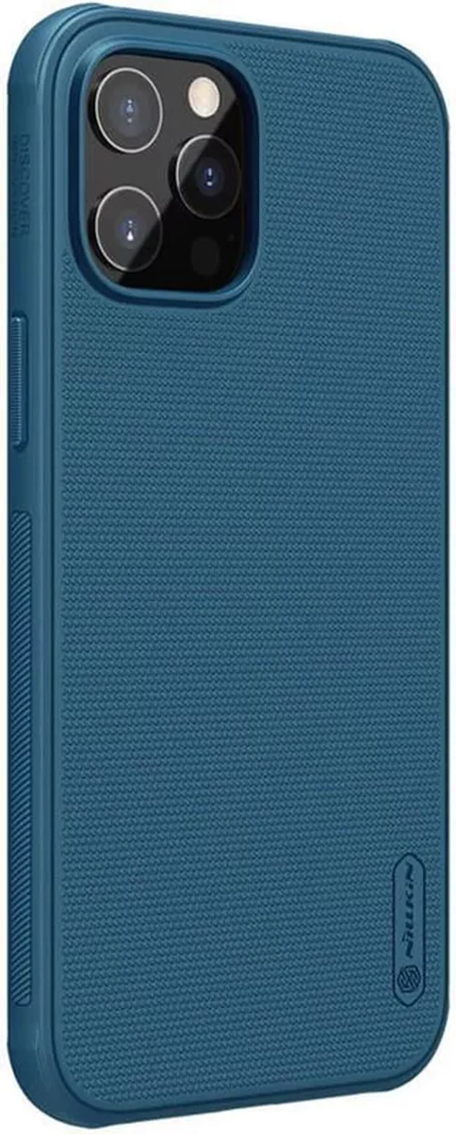 cumpără Husă pentru smartphone Nillkin Super Frosted Shield Pro iPhone 12, Blue în Chișinău 