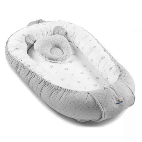 купить Гнездо для новорожденных PernaMea Babynest Buline Gri (PM.100927/14) в Кишинёве 