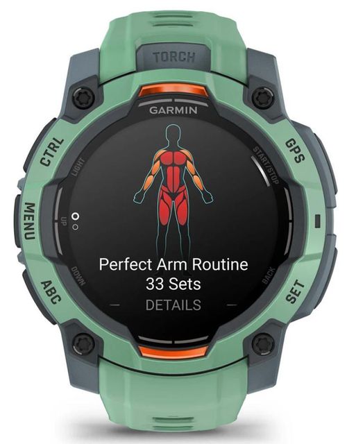 купить Смарт часы Garmin Instinct 3, 45 mm, Amoled, Neotropic with Neotropic Band (010-02936-01) в Кишинёве 