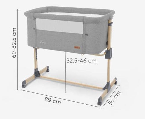 cumpără Leagăn Kikka Boo 31003020097 Amaris Light Grey în Chișinău 