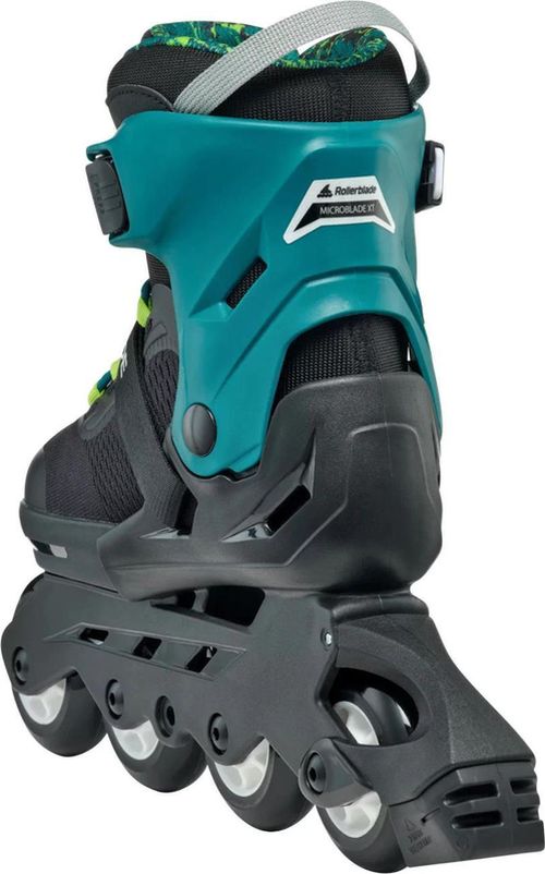 cumpără Role Rollerblade 86B0751520NG02 MICROBLADE XT Nero/Verde Petrolio Size 28-32 în Chișinău 